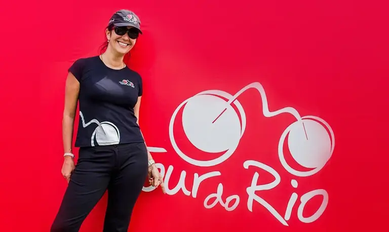 Empresária Luiza Jucá, organizadora do Tour do Rio